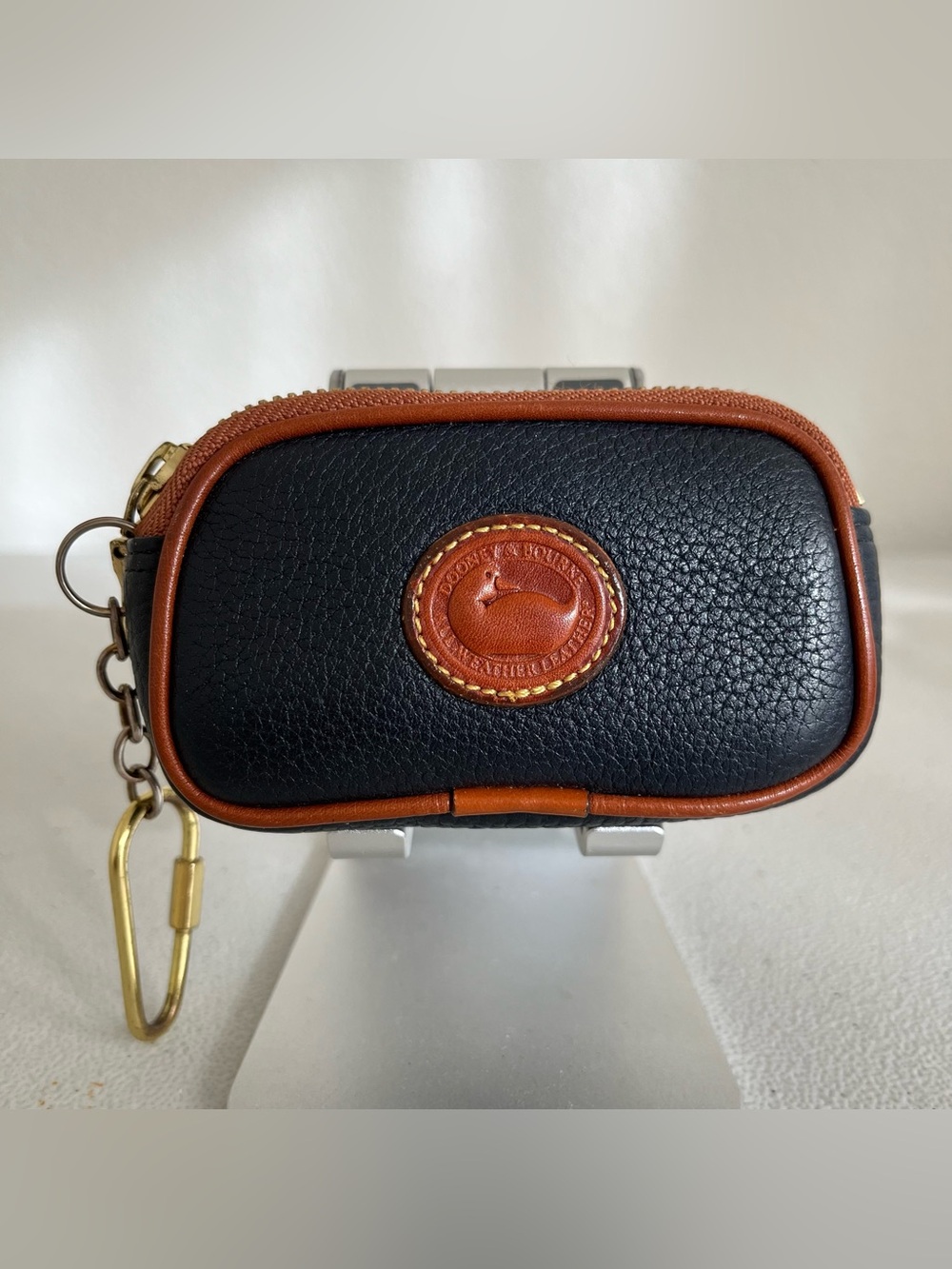 RARE Vintage Dooney & Bourke Zip Coin Purse